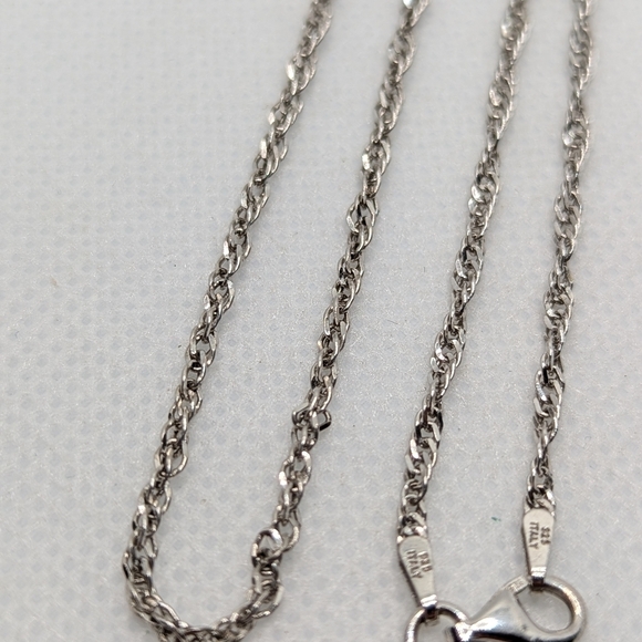 925 Rope Chain Necklace - Picture 3 of 4